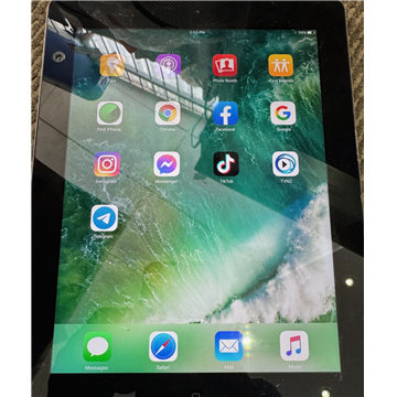 Apple iPad 4th Gen 16GB Black Good working con